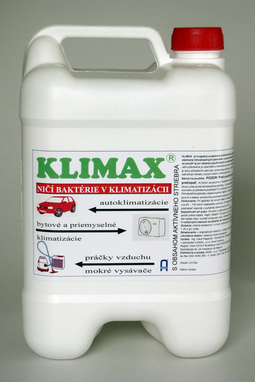 KLIMAX® - ako aplikovať antibakteriálny a protiplesňový prípravok na preventívne ošetrenie klimatizácie