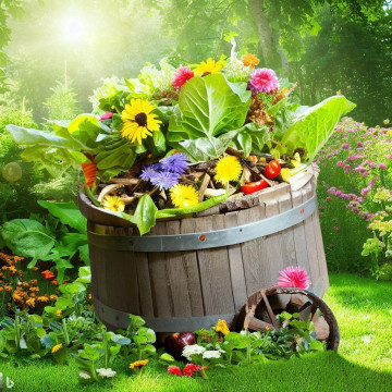 Letná starostlivosť o záhradný komposter