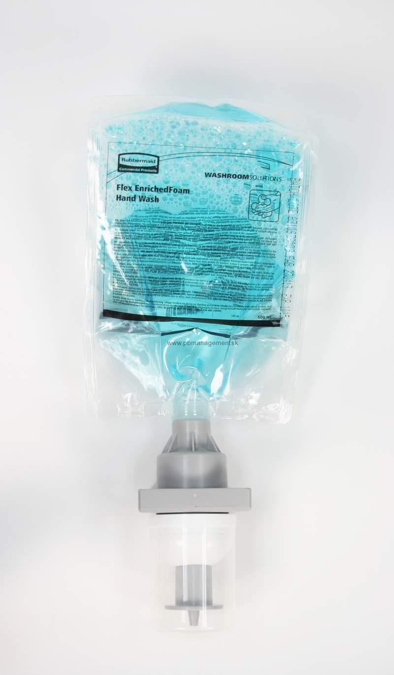Tekuté Hydratačné mydlo modré 500ml x5ks náplň do dávkovača TM FLEX Rubbermaid