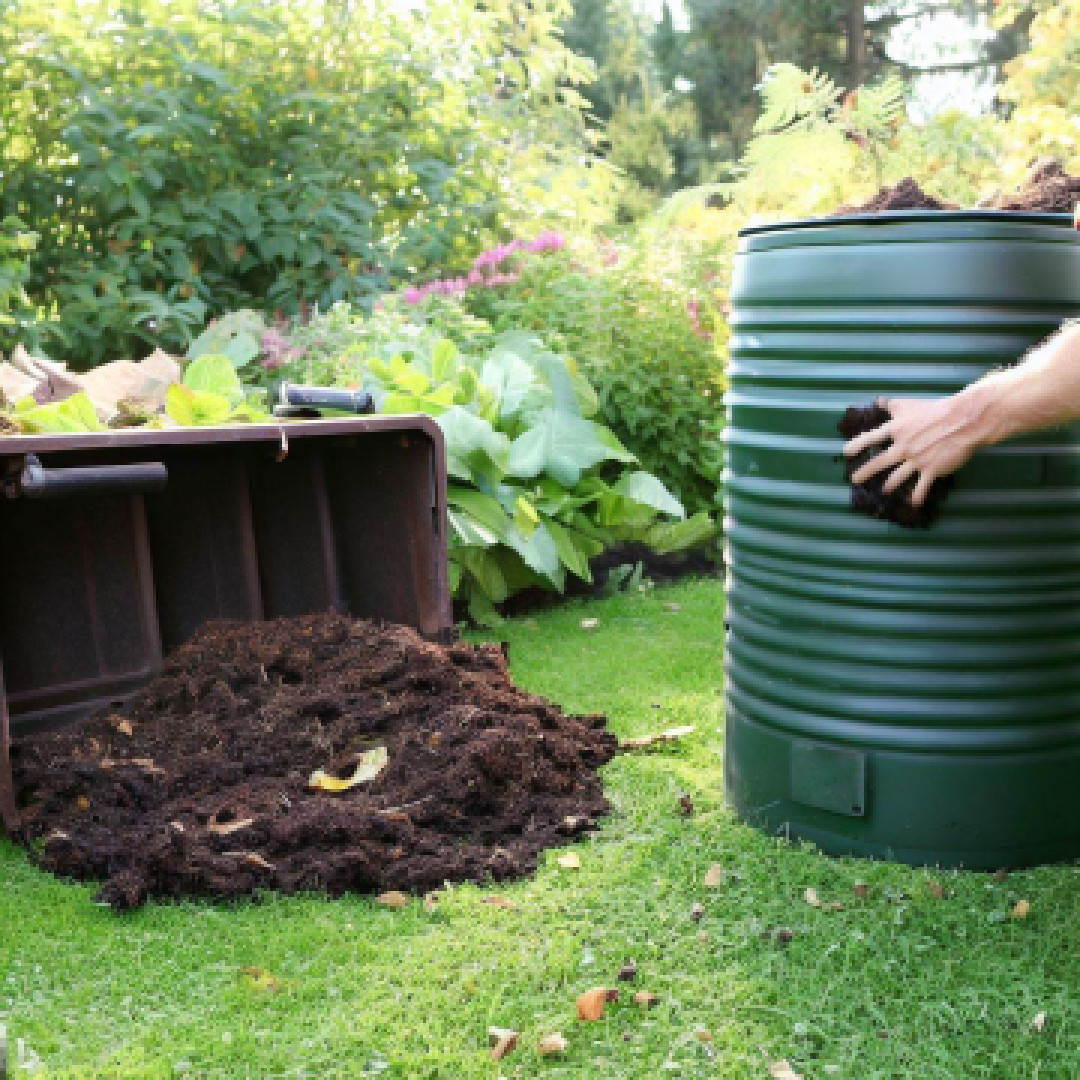 Jarná údržba záhradného kompostéra