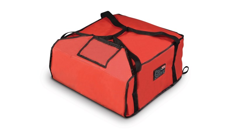 PROSERVE® PIZZA DELIVERY BAG RED MEDIUM Rubbermaid