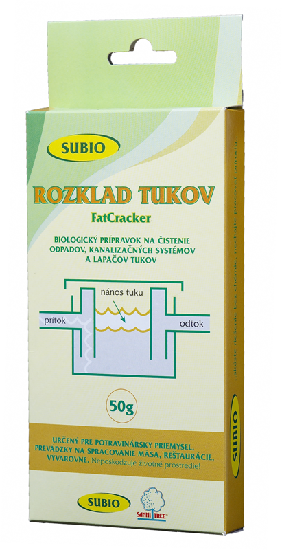 Baktérie a enzýmy pre Rozklad tukov Fat Cracker (FatBreaker) 50g Subio