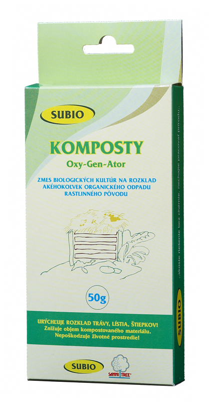 Baktérie pre Komposty Oxy-Gen-Ator (OxyBreak) 50g urýchľovač kompostu Subio
