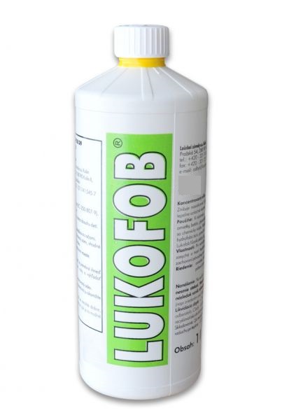 LUKOFOB DxL 1liter hydrofóbna impregnácia betónových povrchov, strešnej krytiny