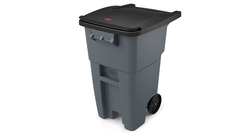 BRUTE® 189 L ROLLOUT CONTAINER GRAY Rubbermaid