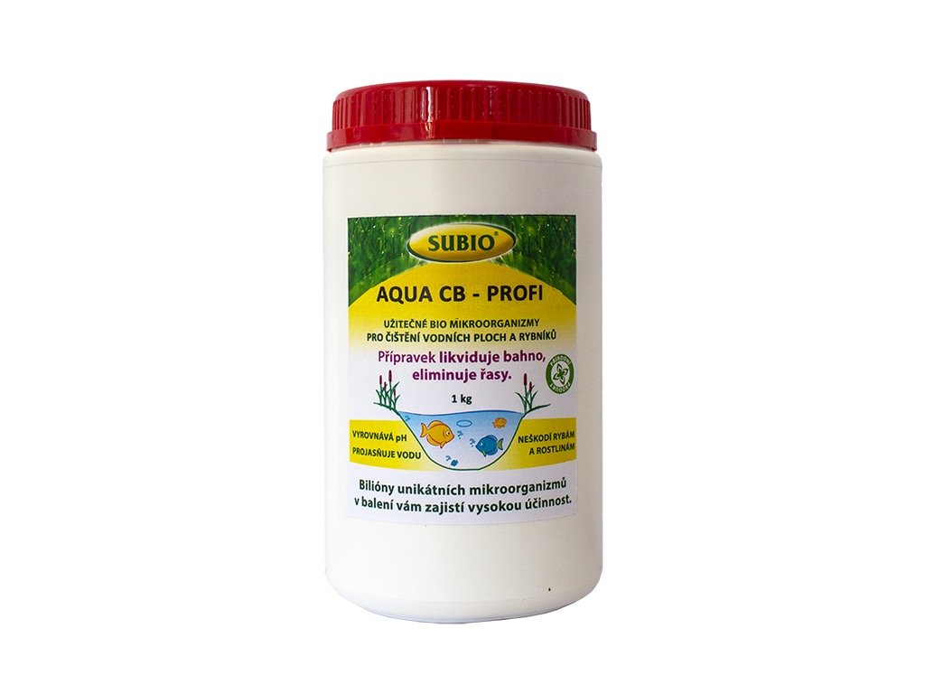 Záhradné jazierka Aqua CB (OxyBreak) 1kg baktérie a enzýmy Subio
