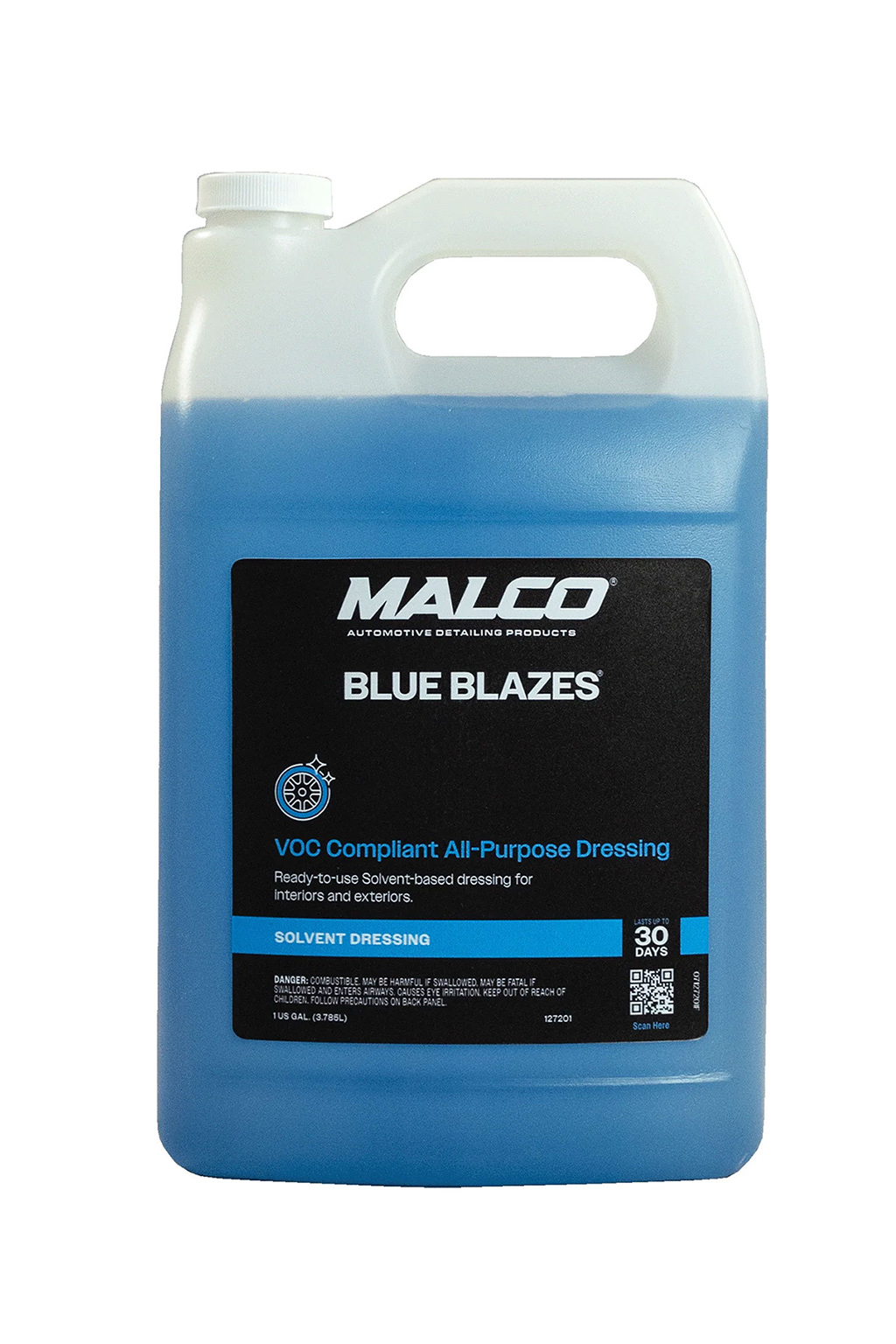 MALCO Blue Blazes 3785ml ochranný prípravok plastových a vinylových dielov