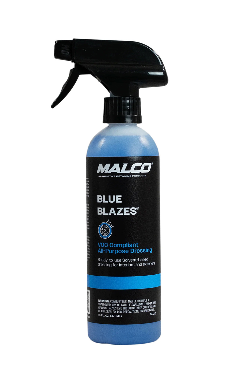 MALCO Blue Blazes 473ml ochranný prípravok plastových a vinylových dielov