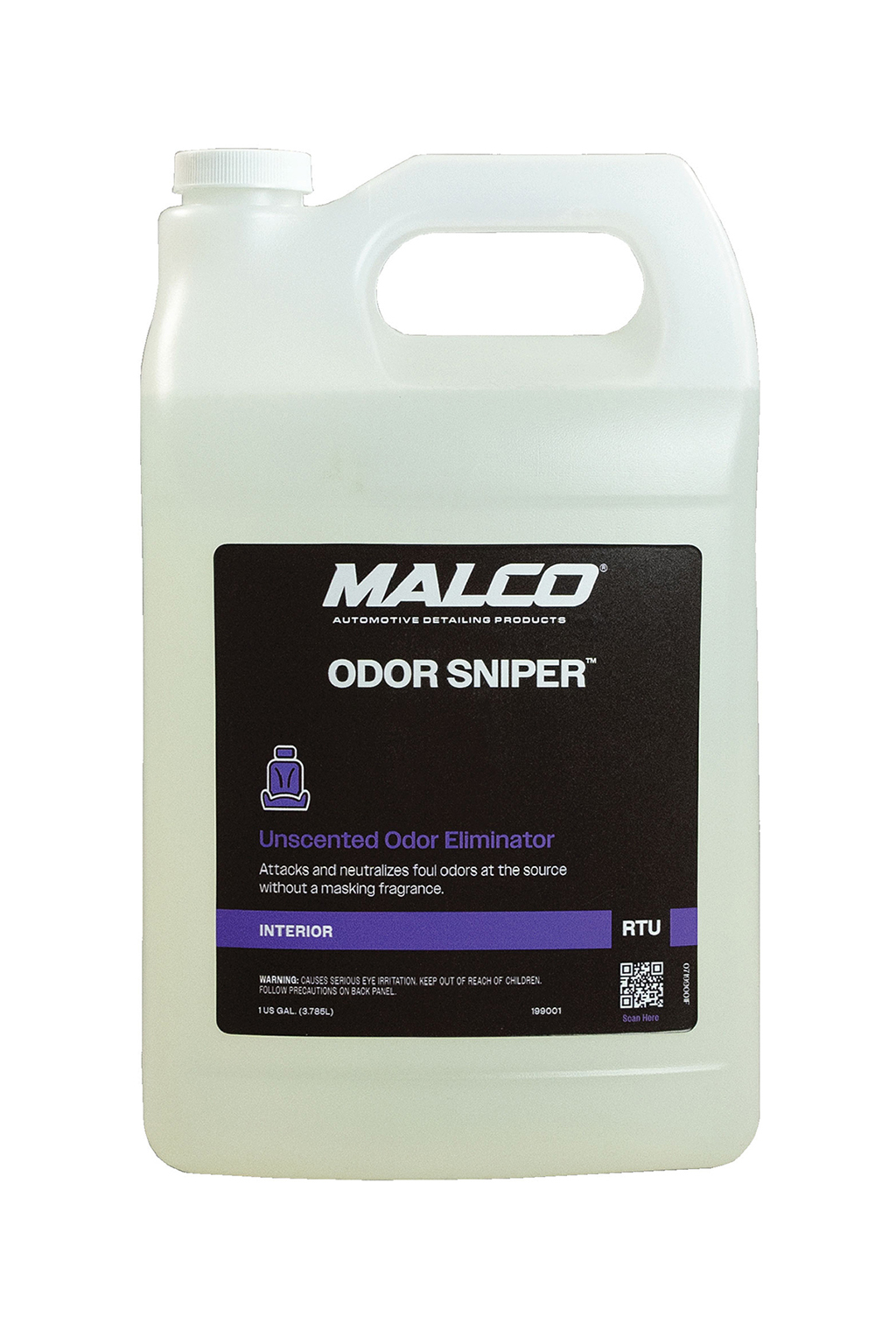 MALCO Odor Sniper 3785ml odstraňovač zápachu bez parfumácie
