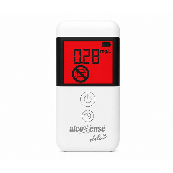 AlcoSense ELITE 3 Alkohol tester s polovodičovým senzorom