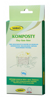 Komposty Oxy-Gen-Ator (OxyBreak) 50g urýchľovač baktérie do kompostu Subio