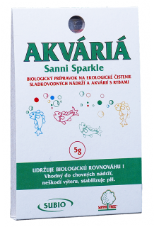 AKVÁRIÁ SanniSparkle (OxyAkváriá) 5 g baktérie SUBIO