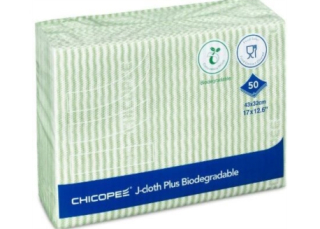 Utierka J-Cloth® PLUS BIODEGRADABLE zelená bal/50ks