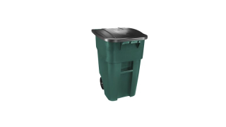 BRUTE® 189 L ROLLOUT CONTAINER GREEN Rubbermaid