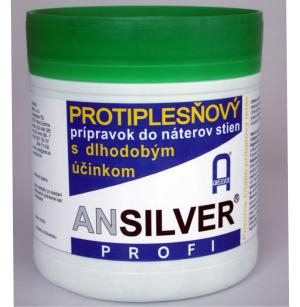 Ansilver Profi 250g x4ks protiplesňový antibakteriálny prášok do stierok